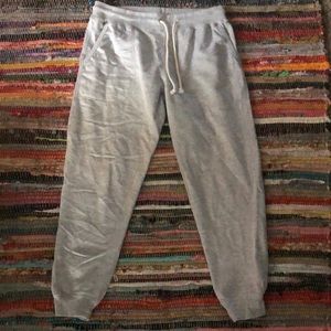 grey sweatpants